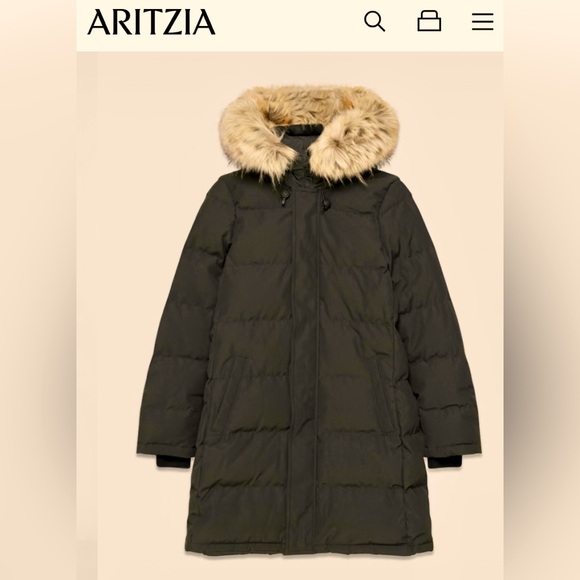 Aritzia Jackets & Blazers - Mid-length Aritzia POWDER PARKA like new.